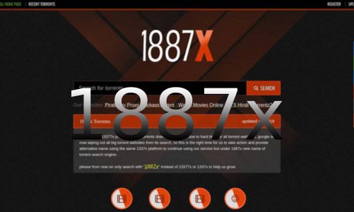 1887X – Torrent Search For Movies, Games, TV Shows, Mirror Sites & Proxy Sites List – 2022
