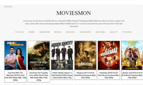 Moviesmon 2024 – Watch Free Hollywood, Bollywood HD Movies And Download From Moviesmon.Com