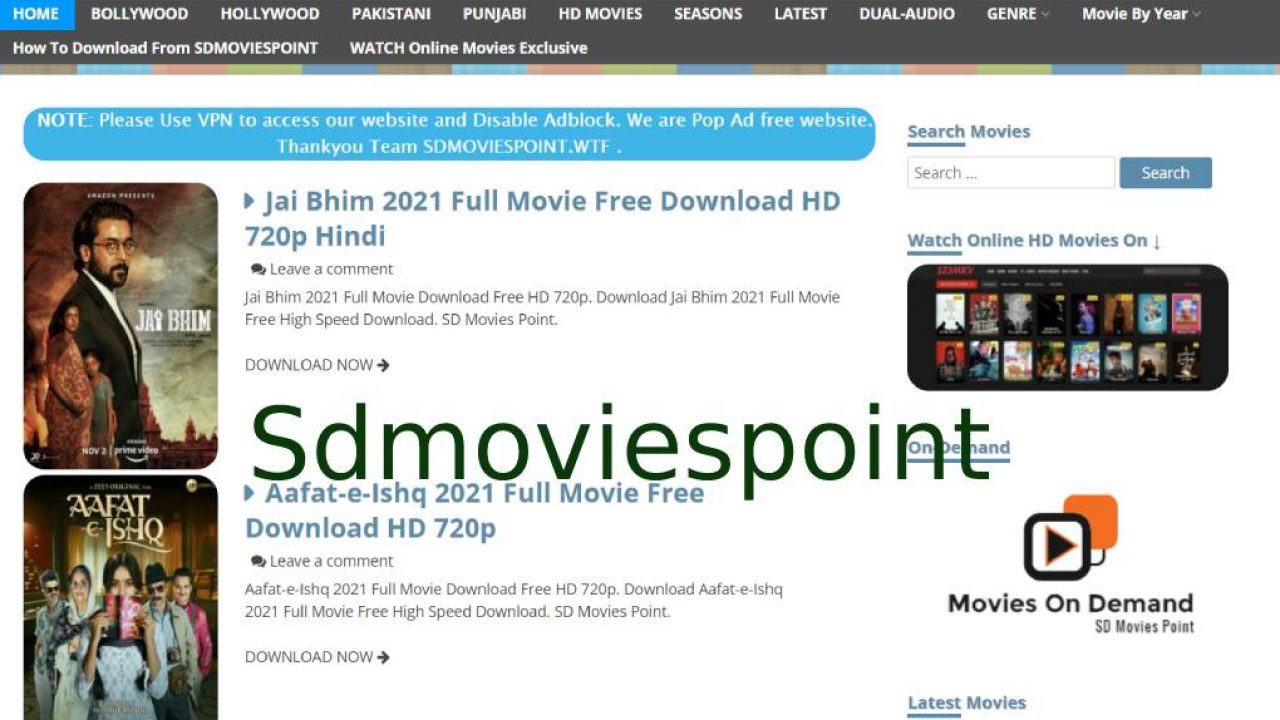 SD Movies Point 2023 - Free HD Movies Download